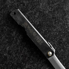 Higonokami Full Steel 100mm Black (3.9”)-[Musashi]-[Japanese-Kitchen-Knives]
