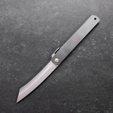 Higonokami Full Steel 120mm Black (4.7”)-[Musashi]-[Japanese-Kitchen-Knives]