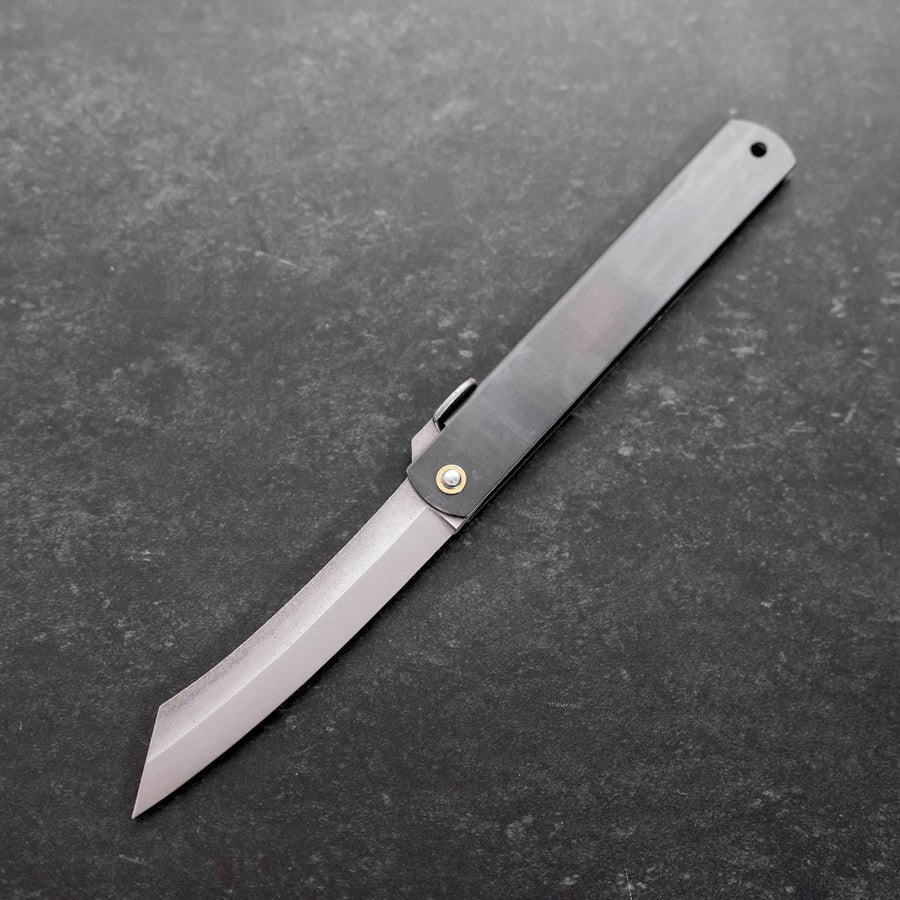 駒メッキ安来鋼肥後守120mm – MUSASHI