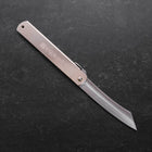 Higonokami Full Steel 120mm Silver (4.7”)-[Musashi]-[Japanese-Kitchen-Knives]