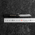 Higonokami Full Steel 90mm Black (3.5”)-[Musashi]-[Japanese-Kitchen-Knives]