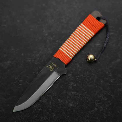 Higonokami Kogatana Type Kurouchi Aogami with Sheath 65mm (2.5”)-[Musashi]-[Japanese-Kitchen-Knives]