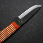 Higonokami Kogatana Type Kurouchi Aogami with Sheath 65mm (2.5”)-[Musashi]-[Japanese-Kitchen-Knives]