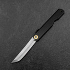 Higonokami Shirogami 100mm Black (3.9”)-[Musashi]-[Japanese-Kitchen-Knives]