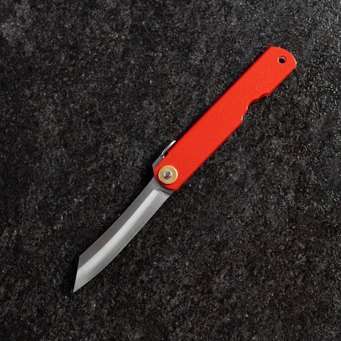 Higonokami VG-10 100mm (Red) (3.9”)-[Musashi]-[Japanese-Kitchen-Knives]