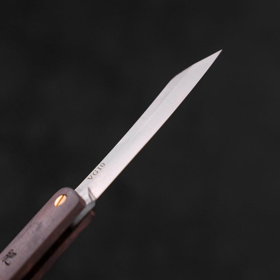 肥後守 VG-10 ウェンジ鞘 100mm – MUSASHI