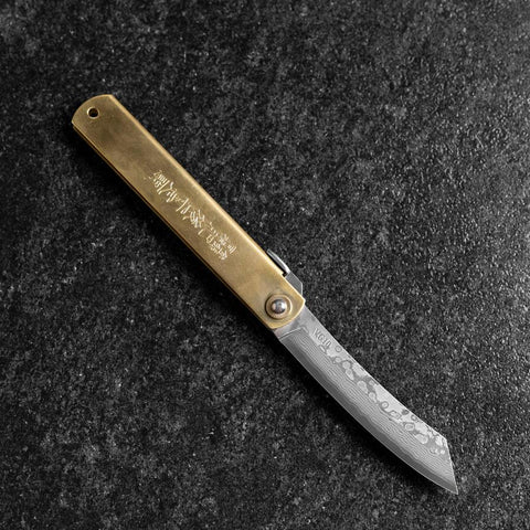 Higonokami VG-10 Chokin Fuji Nami 120mm-[Musashi]-[Japanese-Kitchen-Knives]