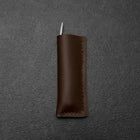 Higonokami VG-10 Hawaiian Koa Outdoor Knife 55mm with Leather Sheath-[Musashi]-[Japanese-Kitchen-Knives]