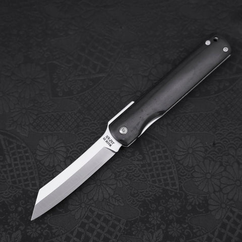 Higonokami VG-10 Lock Black 100mm (3.9”)-[Musashi]-[Japanese-Kitchen-Knives]