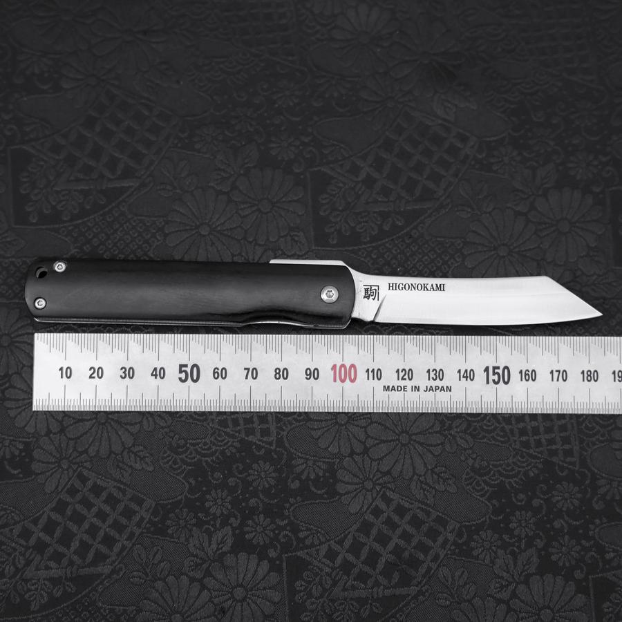 肥後守 VG-10 ロック 黒 120mm – MUSASHI