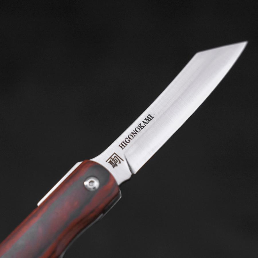 肥後守 VG-10 ロック マホガニー 120mm – MUSASHI