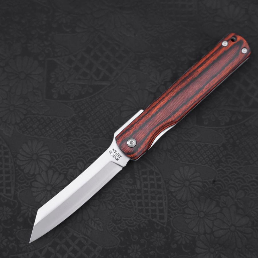 肥後守 VG-10 ロック マホガニー 120mm – MUSASHI