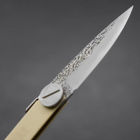 Higonokami VG-10 Outdoor Knives 75mm with Leather Sheat (2.9”)-[Musashi]-[Japanese-Kitchen-Knives]