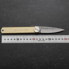 Higonokami VG-10 Outdoor Knives 75mm with Leather Sheat (2.9”)-[Musashi]-[Japanese-Kitchen-Knives]