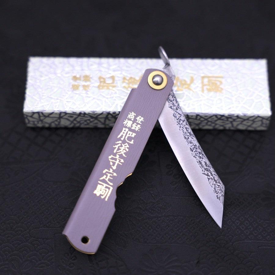 肥後守 VG-10 槌目 レザー 100mm – MUSASHI