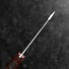 Higonokami VG-10 Tsuchime Red Natural Wood 100mm-[Musashi]-[Japanese-Kitchen-Knives]