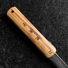 Higonokami VG-10 Tsuchime Yellow Natural Wood 100mm-[Musashi]-[Japanese-Kitchen-Knives]