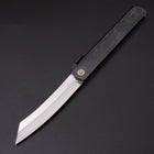 Higonokami Yasukihagane 120mm Black (4.7”)-[Musashi]-[Japanese-Kitchen-Knives]