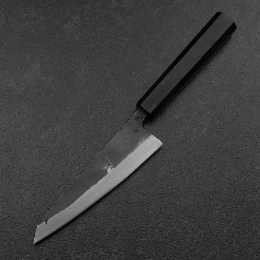 骨スキ 青二鋼 黒打 黒檀柄 150mm – MUSASHI