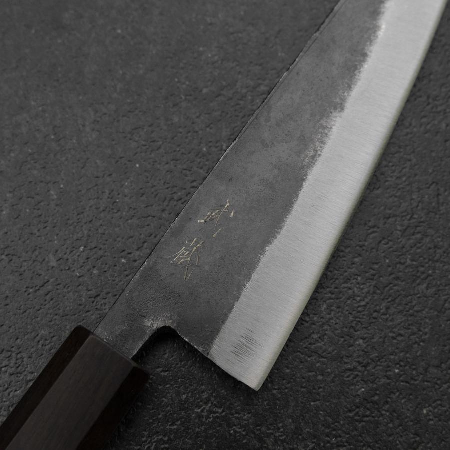 骨スキ 青二鋼 黒打 黒檀柄 150mm – MUSASHI