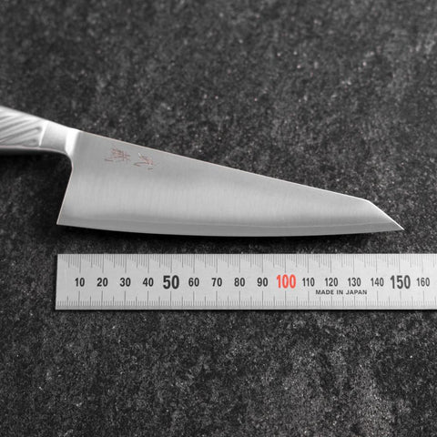 Honesuki Boning Knife AUS-10 Polished All-Stainless Handle 150mm (5.9”)-[Musashi]-[Japanese-Kitchen-Knives]