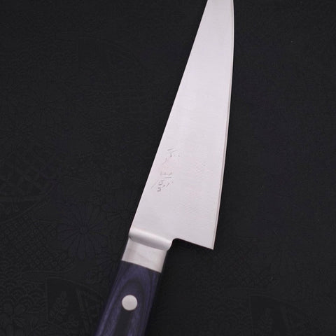 Honesuki Boning Knife AUS-8 Western Blue Handle 150mm (5.9”)-[Musashi]-[Japanese-Kitchen-Knives]