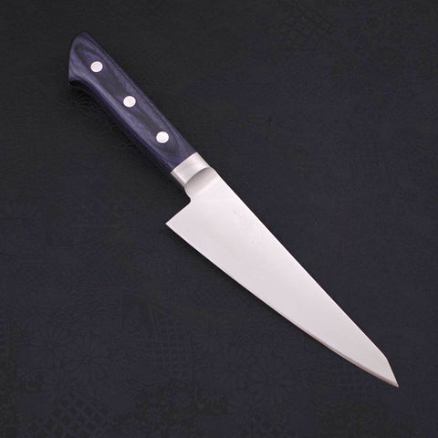 Honesuki Boning Knife AUS-8 Western Blue Handle 150mm (5.9”)-[Musashi]-[Japanese-Kitchen-Knives]