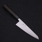 Honesuki Boning Knife Blue Steel #2 Damascus Buffalo Ebony Handle 150mm (5.9”)-[Musashi]-[Japanese-Kitchen-Knives]