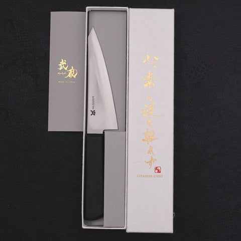 Honesuki Boning Knife Molybdenum Western Handle 145mm (5.7”)-[Musashi]-[Japanese-Kitchen-Knives]