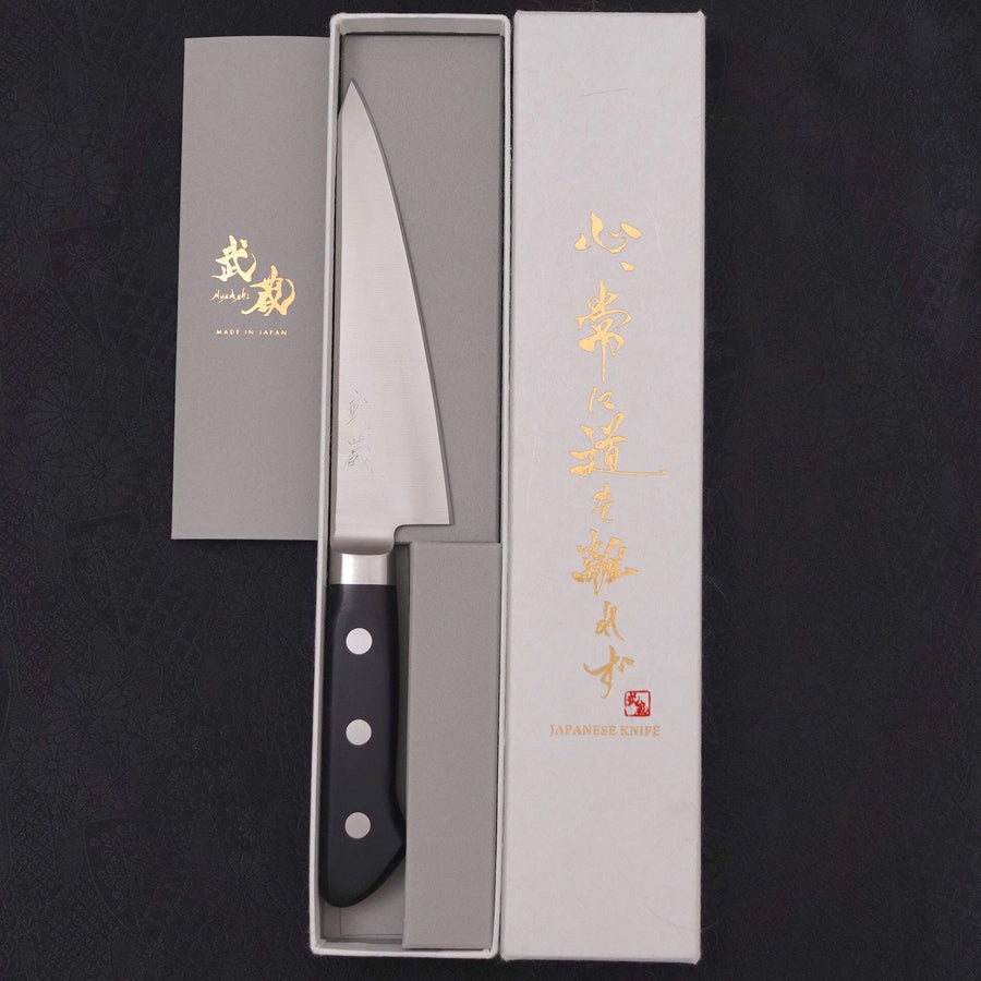 Honesuki Boning Knife Molybdenum Western Handle 150mm-Molybdenum-Polished-Western Handle-[Musashi]-[Japanese-Kitchen-Knives]