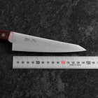 Honesuki Boning Knife SLD Western Brown Handle 150mm (5.9”)-[Musashi]-[Japanese-Kitchen-Knives]