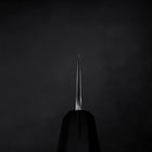 Honesuki SKD11 Nashiji Ebony Handle 150mm (5.9”)-[Musashi]-[Japanese-Kitchen-Knives]