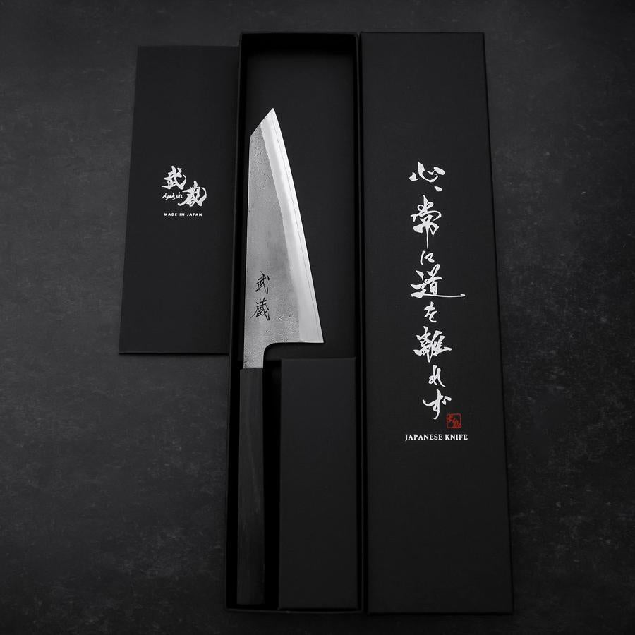 Honesuki SKD11 Nashiji Ebony Handle 150mm (5.9”) – MUSASHI