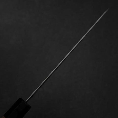 Honesuki Silver Steel #3 Bokashi Walnut Handle 170mm (6.7”)-[Musashi]-[Japanese-Kitchen-Knives]