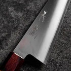 Honesuki Silver Steel #3 Mirror Zelkova Handle 180mm (7”)-[Musashi]-[Japanese-Kitchen-Knives]