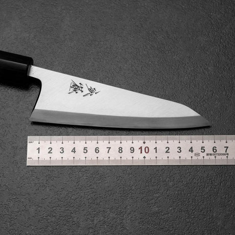 Honesuki White Steel #2 Kasumi Shitan Handle 150mm-[Musashi]-[Japanese-Kitchen-Knives]