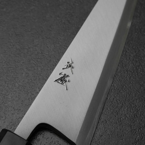 Honesuki White Steel #2 Kasumi Shitan Handle 180mm-[Musashi]-[Japanese-Kitchen-Knives]