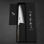 Honesuki White Steel #2 Kasumi Shitan Handle 180mm-[Musashi]-[Japanese-Kitchen-Knives]