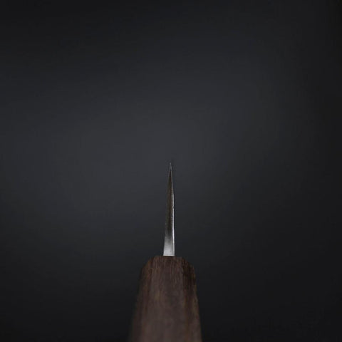 Honesuki White Steel #2 Kurouchi Nashiji Ashwood Handle 150mm (5.9”)-[Musashi]-[Japanese-Kitchen-Knives]