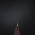 Honesuki White Steel #2 Kurouchi Nashiji Ashwood Handle 150mm-[Musashi]-[Japanese-Kitchen-Knives]