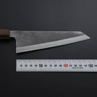 Honesuki White Steel #2 Kurouchi Nashiji Ashwood Handle 150mm-[Musashi]-[Japanese-Kitchen-Knives]