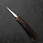 Ice Pick AUS-8 Deer-Antler Handle 58mm with Karin Sheath-[Musashi]-[Japanese-Kitchen-Knives]