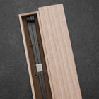 Kagoshima Bamboo Chopsticks 23mm Black with Paulownia Wooden Box-[Musashi]-[Japanese-Kitchen-Knives]