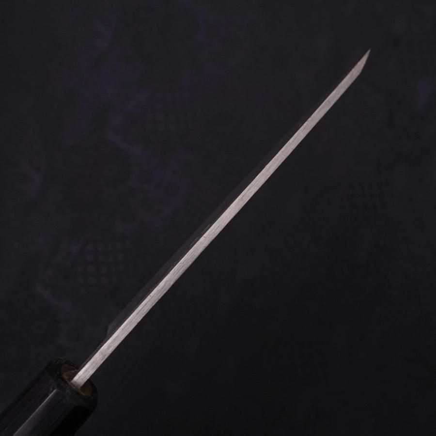 Kaisaki Silver Steel #3 Tsuchime Walnut Handle 120mm-Silver steel #3-Tsuchime-Japanese Handle-[Musashi]-[Japanese-Kitchen-Knives]