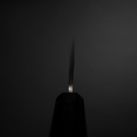 Kaisaki VG-10 Nashiji Black Urushi Handle 150mm-[Musashi]-[Japanese-Kitchen-Knives]