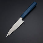 Kaisaki VG-10 Nashiji Blue Urushi Handle 120mm (4.7”)-[Musashi]-[Japanese-Kitchen-Knives]