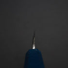 Kaisaki VG-10 Nashiji Blue Urushi Handle 120mm (4.7”)-[Musashi]-[Japanese-Kitchen-Knives]
