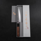 Kaisaki VG-10 Nashiji Buffalo Walnut Handle 150mm (5.9”)-[Musashi]-[Japanese-Kitchen-Knives]