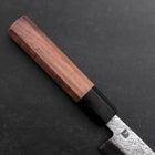 Kaisaki VG-10 Nashiji Walnut Handle 105mm (4.1”)-[Musashi]-[Japanese-Kitchen-Knives]