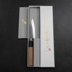 Kaisaki VG-10 Nashiji Walnut Handle 105mm (4.1”)-[Musashi]-[Japanese-Kitchen-Knives]